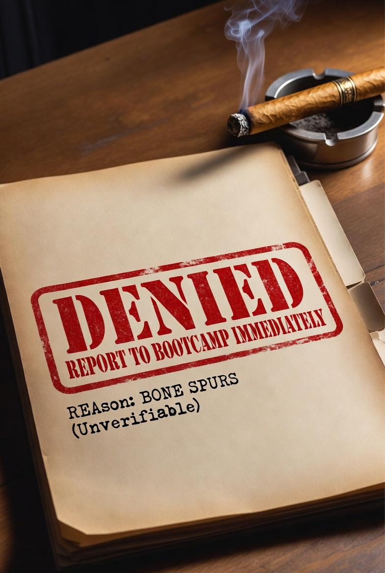 Rejected — Bone Spurs Deferment File